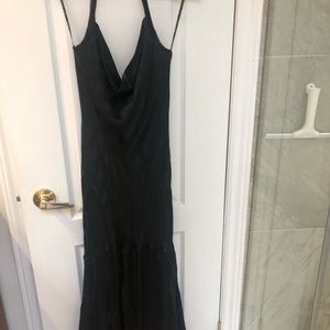 Silk Black Dress